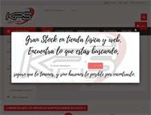 Tablet Screenshot of kpsracing.es